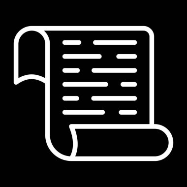 Defter simgesi. Kripto para birimi ekonomisinden ve finans koleksiyonundan beyaz zemin üzerinde modadan düz vektör Ledger simgesi