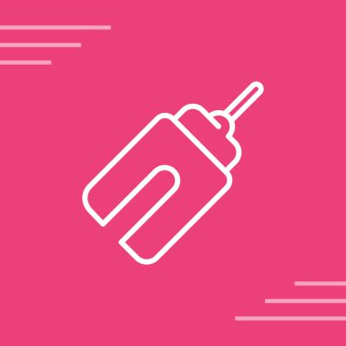 elektrik dolgu simgesi web basit illüstrasyon