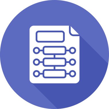 Infographic web simgesinin vektör illüstrasyonu