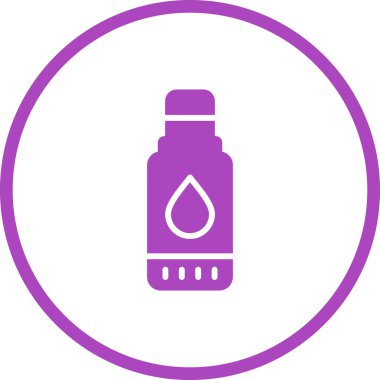 Dudak kremi web simgesi, basit illüstrasyon 