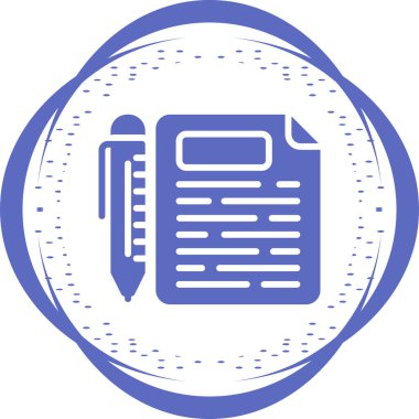 Sözleşmeli ağ simgesi, vektör illüstrasyonu