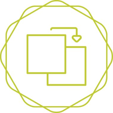 Önplan web simgesi, vektör illüstrasyonu