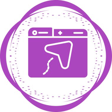 posta simgesi vektör illüstrasyonunu gönder 