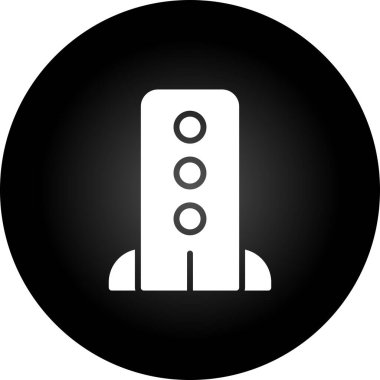 Modem simgesi web basit illüstrasyon