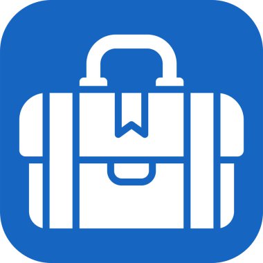 Evrak Çantası'nı web simge vektör çizim