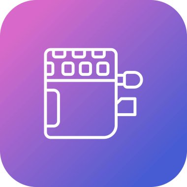 Düz Aktarım simgesi. vektör illüstrasyonu