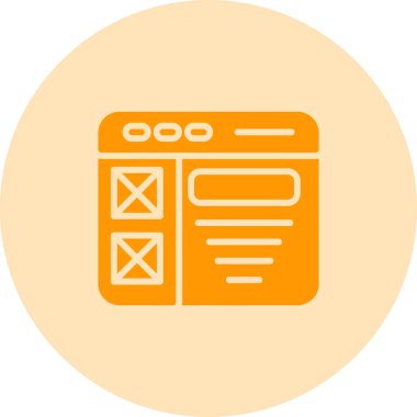 Tel çerçeve, ilgili konsept illüstrasyon, simge, arkaplan ve grafikler.  