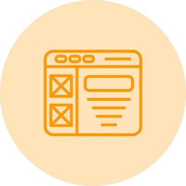 Tel çerçeve, ilgili konsept illüstrasyon, simge, arkaplan ve grafikler.  