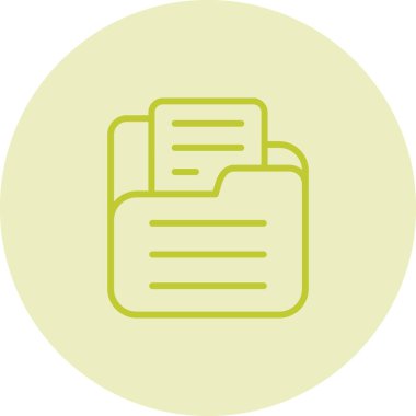 dizin web simgesi, basit vektör illüstrasyonu