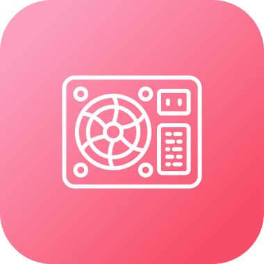 Tedarik simgesi basit düz illüstrasyon