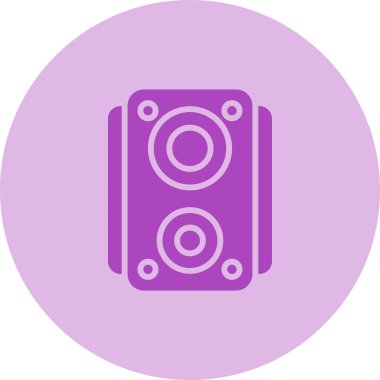 hoparlör ağ ikonu vektör illüstrasyonu 