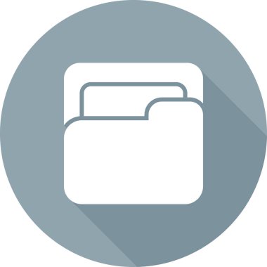 dizin web simgesi, basit vektör illüstrasyonu