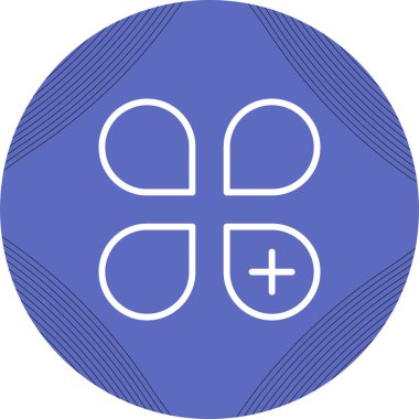 Simge Uygular. Uygulamalar Pictogram. Programlar İmza, Vektör İllüstrasyonu