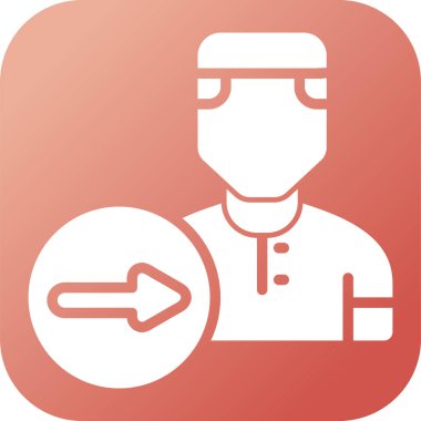 kullanıcı. Web simgesi vektör illüstrasyonu