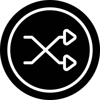 Web simgesi vektör illüstrasyonunu karıştır