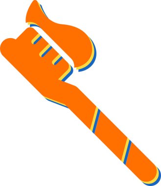 diş macunu web simgesi vektör çizimi 