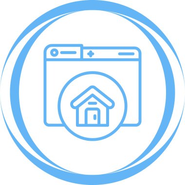 Ana sayfa vektör çizgisi simgesi beyaz arkaplanda izole edildi. Infographic, web sitesi veya uygulama için ana sayfa simgesi. 