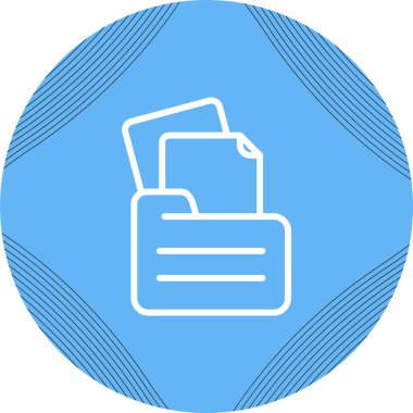 dizin web simgesi, basit vektör illüstrasyonu