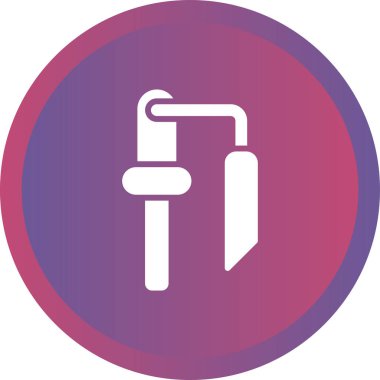 Ateşleyici Vektör Satır Simgesi Tasarımı