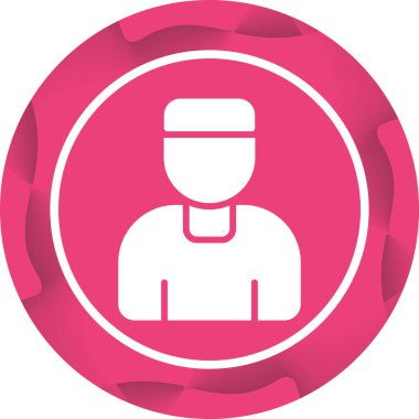 kullanıcı. Web simgesi vektör illüstrasyonu