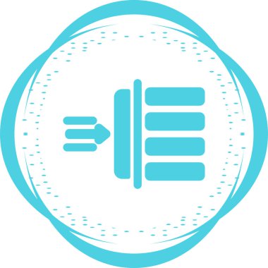 margin web simgesi, vektör illüstrasyon tasarımı 