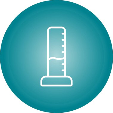 Mezuniyet Silindiri simgesinin vektör illüstrasyonu