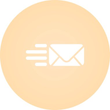 E-posta. Web simgesi basit illüstrasyon