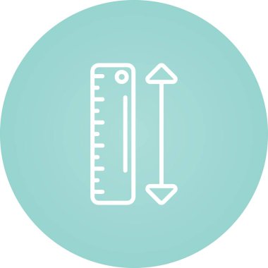 vektör çizim ölçek simgesi