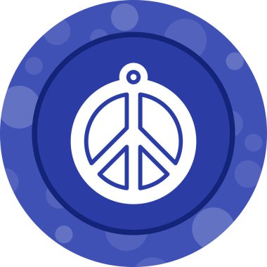 Barış işareti web illüstrasyon tasarımı