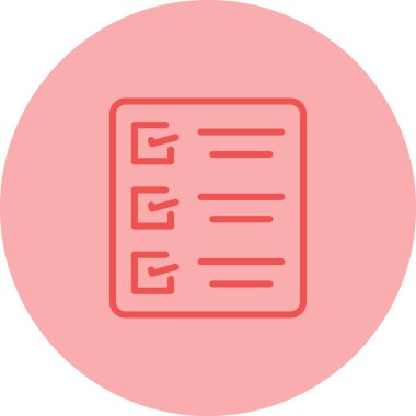 Task list icon vector illustration