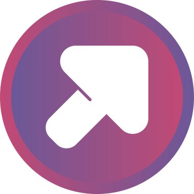 ok web simgesi, vektör çizim