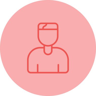 kullanıcı. Web simgesi vektör illüstrasyonu