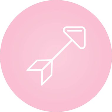 ok web simgesi, vektör çizim