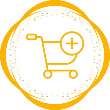  Alışveriş Arabası Web simgesi vektörü ekle 