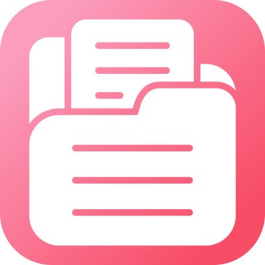 dizin web simgesi, basit vektör illüstrasyonu