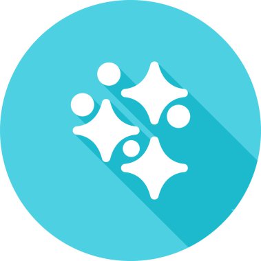 Yıldız simgelerinin vektör illüstrasyonu