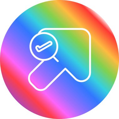 ok web simgesi, vektör çizim
