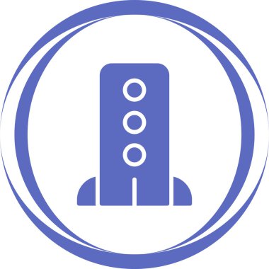 Modem simgesi web basit illüstrasyon