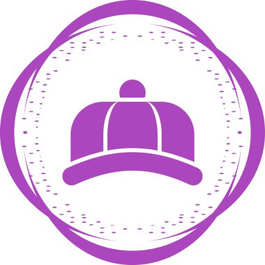 hat web simgesi vektör illüstrasyonu 