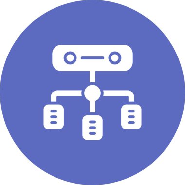 Yük dengeleyici. Web simgesi basit illüstrasyon