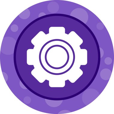 ayar simgesi, vektör illüstrasyonu