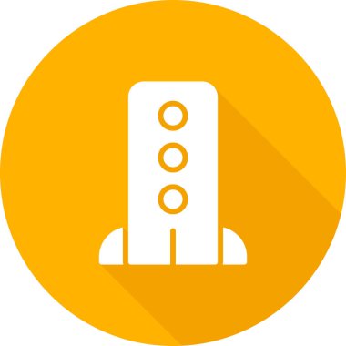 Modem simgesi web basit illüstrasyon