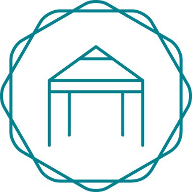 Branda. Web simgesi basit tasarım