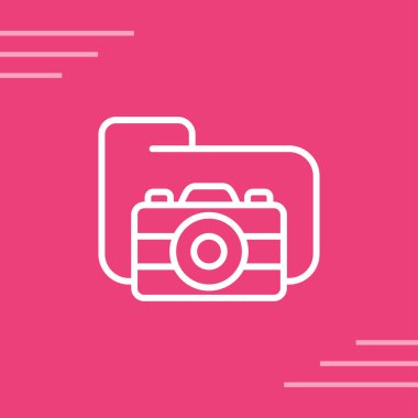 belge web simgesi vektör illüstrasyonu