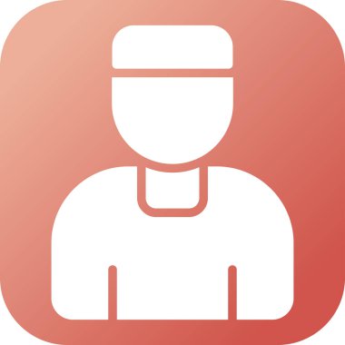 kullanıcı. Web simgesi vektör illüstrasyonu