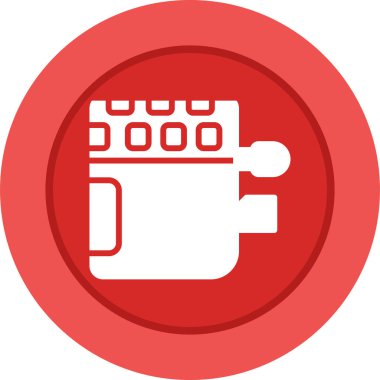 Düz Aktarım simgesi. vektör illüstrasyonu