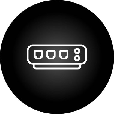 Anahtarı simge vektör çizim 