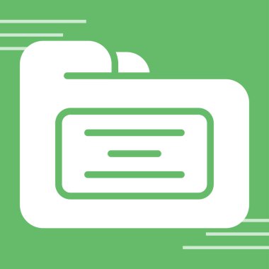 dizin web simgesi, basit vektör illüstrasyonu