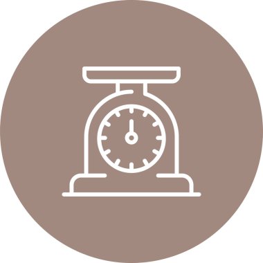 simge vektör çizim ağırlık ölçekler