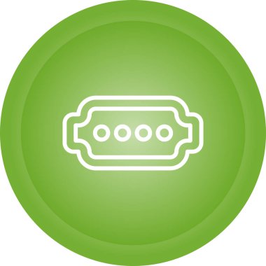 Pil. Web simgesi basit illüstrasyon 